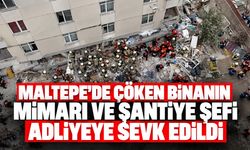 Maltepe'de çöken binanın mimarı ve şantiye şefi adliyeye sevk edildi