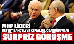 MHP lideri Devlet Bahçeli ve Kemal Kılıçdaroğlu'ndan sürpriz görüşme