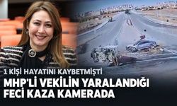 MHP'li vekil de yaralandığı feci kazanın görüntüleri ortaya çıktı!