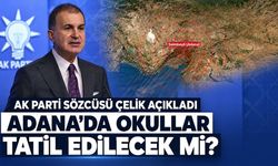 Adana ve Osmaniye'de peş peşe depremler: Okullar tatil edilecek mi? AK Parti Sözcüsü Çelik açıkladı