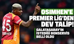 Osimhen'e Premier Lig'den dev talip! Galatasaray'ın istediği bonservis belli oldu