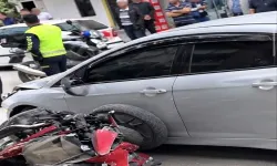 Polatlı’da motosiklet ile otomobil çarpıştı: Belediye işçisi ağır yaralı