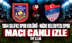 1964 Silifkespor-Niğde Belediyesispor MAÇI CANLI İZLE | TFF 3.Lig