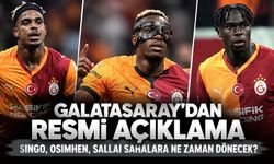Singo, Osimhen, Sallai... Galatasaray Kulüp Doktoru İnce'den sakatlık açıklaması