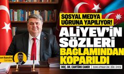 Sosyal medya uğruna yapılıyor! Aliyev’in sözleri bağlamından koparıldı