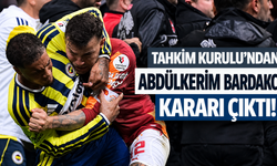 TFF Tahkim Kurulu'ndan Abdülkerim Bardakcı için karar çıktı
