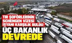 Tır şoförlerinin Schengen vizesi isyanı karşılık buldu: Üç bakanlık devrede