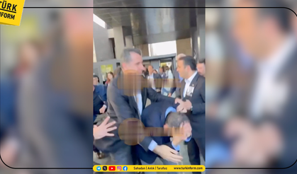 CHP lideri Özgür Özel'e cenaze çıkışı yumruklu saldırı!