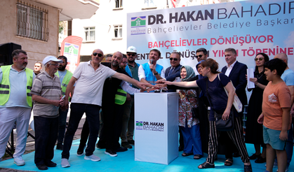 Bahçelievler’de 69 bağımsız bölümde yıkım başladı