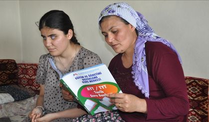 Görme engelli Nazalin, YKS’de 13 bine girdi!