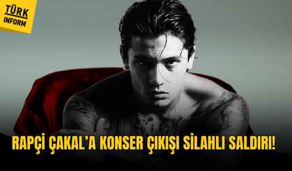 Ünlü Rapçi Çakal’a Konser Çıkışı Silahlı Saldırı Düzenlendi