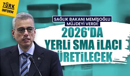 Sağlık Bakanı Memişoğlu müjdeyi verdi: 2026'da yerli SMA ilacı üretilecek