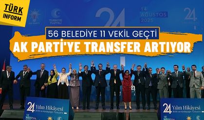 AK Parti'de transfer dalgası büyüyor