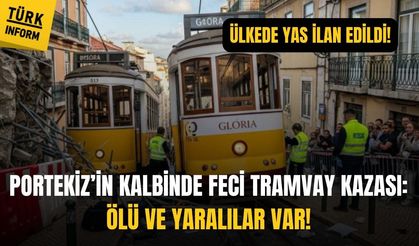 Lizbon’da feci tramvay kazası: Ölü ve yaralılar var!