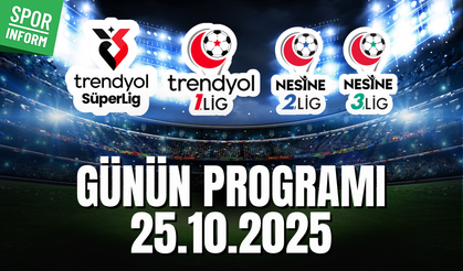 Türk futbolunda günün programı!