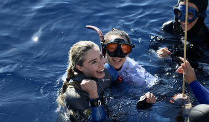 Şahika Ercümen'den Gazze’ye destek mesajıyla yeni dünya rekoru