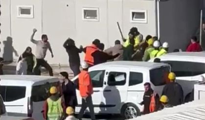 Ankara'da taşlı sopalı kavga: İnşaat işçileri birbirine girdi!