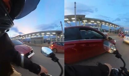 Bursa’da kadın sürücüler arasında yol kavgası! O anlar kamerada