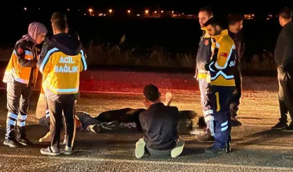 Yolun karşısına geçmek isterken otomobilin çarptığı kişi hayatını kaybetti