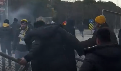 Süper Kupa öncesi stadyum çevresinde kavga! Fenerbahçeliler Galatasaraylıları kovaladı