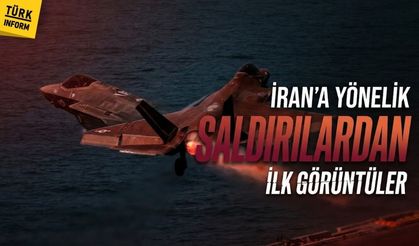 ABD'nin İran'a saldırılarının ilk görüntüleri paylaşıldı!