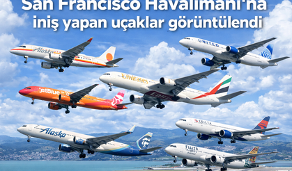Gökyüzünün gemileri San Francisco semalarını renklendirdi