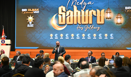 AK Parti Genel Başkan Yardımcısı Faruk Acar gazetecilerle sahur programında buluştu