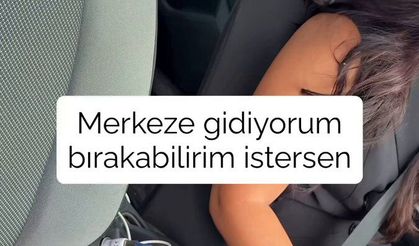 Fethiye'den Muğla'ya otostop yolculuğu kamerada: "Normalde otostopçu falan almam böyle arabaya"