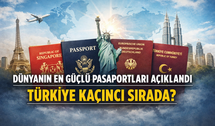 Dünyanın en güçlü pasaportları açıklandı: Türkiye bakın kaçıncı sırada?