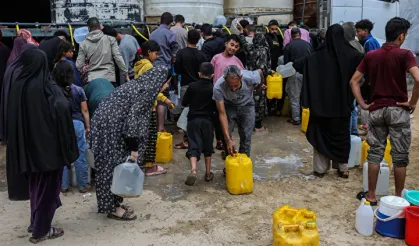 Abluka altındaki Gazze Şeridi'nde su krizi büyüyor!