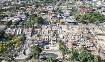 Venezuela'daki felaket dron ile görüntülendi
