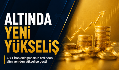 ABD-İran anlaşmasının ardından altın yeniden yükselişe geçti
