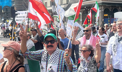 Stockholm’de Gazze ve Lübnan için protesto: Saldırıların durdurulmasını istediler