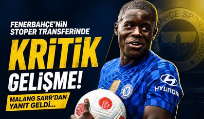 Fenerbahçe’nin stoper transferinde kritik gelişme! Malang Sarr’dan yanıt geldi...
