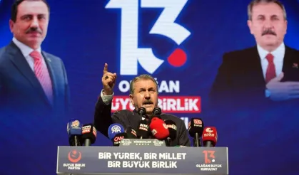 Mustafa Destici yeniden BBP Genel Başkanı seçildi