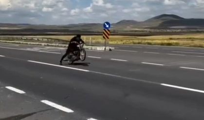 Akrobatik sürüş değil, canavarlık!