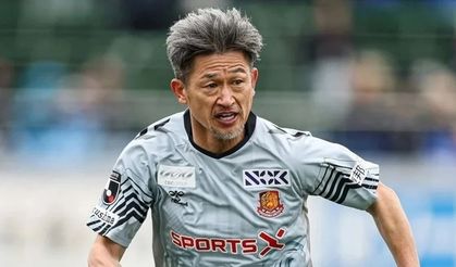 59 yaşındaki Kazuyoshi Miura tarihe geçti!