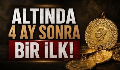 Altında 4 ay sonra bir ilk! Tüm yatırımcıları ilgilendiriyor...