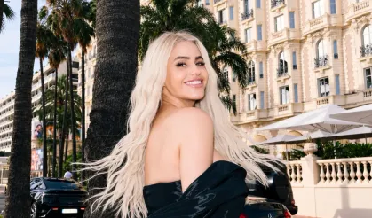 Büşra Pekin'in Cannes pozlarına beğeni yağdı!