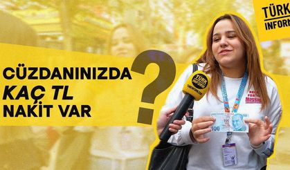 Cüzdanınızda kaç TL nakit var?