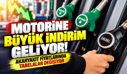 Motorine büyük indirim geliyor! Akaryakıt fiyatlarında tabelalar değişiyor