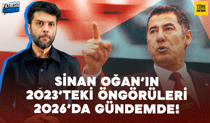 2023’te söyledi, 2026’da gündemde: Sinan Oğan’ın dikkat çeken siyasi öngörüleri