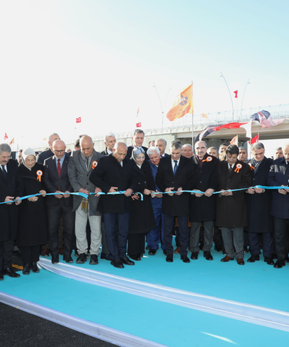 Van çevre yolunun iki etabı bugün açıldı!