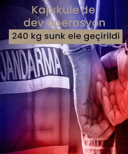 Son Dakika: Kapıkule'de dev operasyon: 240 kilo skunk yakalandı