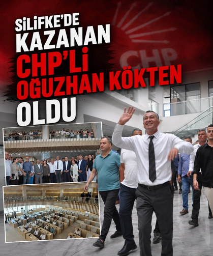 Silifke'de kazanan CHP’li Oğuzhan Kökten oldu