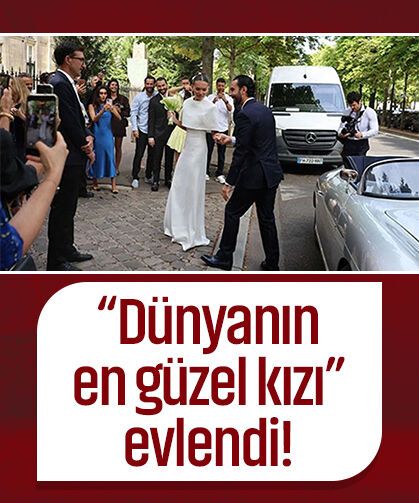 “Dünyanın en güzel kızı” evlendi!