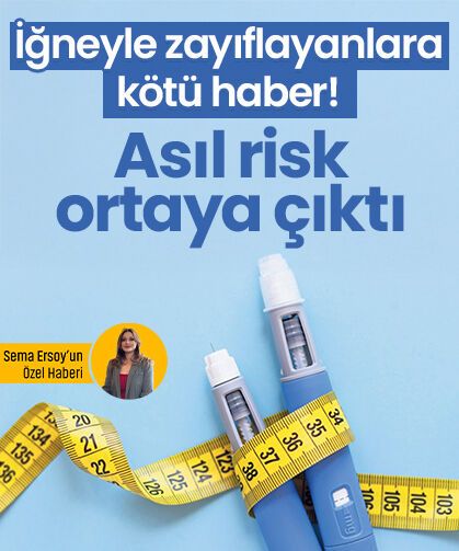İğneyle zayıflayanlara kötü haber! Asıl risk ortaya çıktı