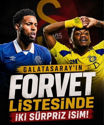 Galatasaray'da forvet arayışı! Icardi beklenirken iki genç yıldız gündeme geldi