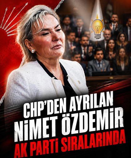 CHP'den ayrılan Nimet Özdemir AK Parti sıralarında