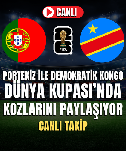 Portekiz - Demokratik Kongo MAÇI CANLI İZLE | 2026 FIFA Dünya Kupası